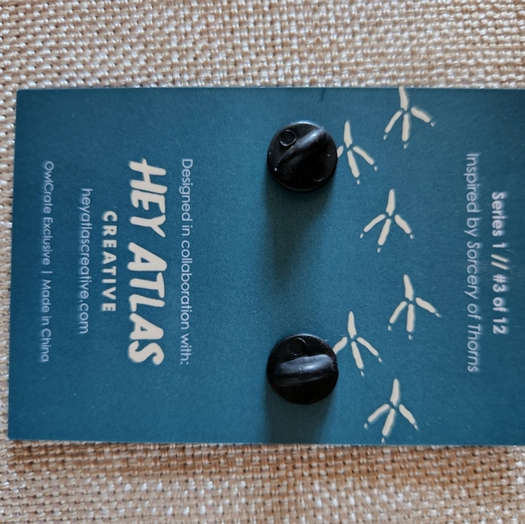 Literary Luggage Enamel Pin - Picture 2 of 3